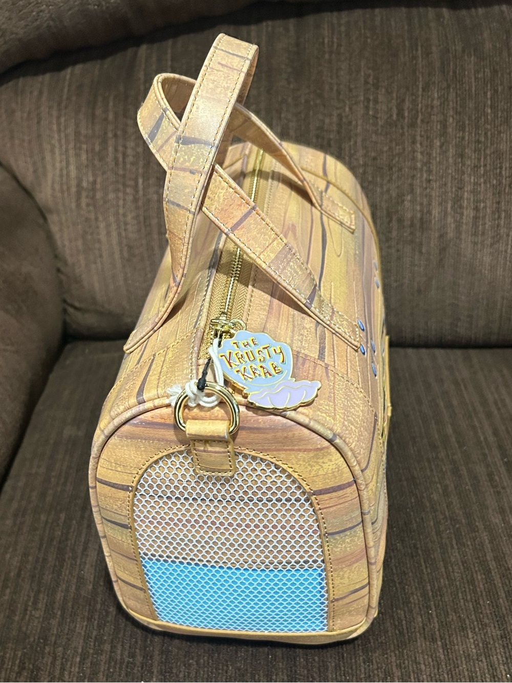 Loungefly X Nickelodeon SpongeBob SquarePants Krusty Krab Crossbody/Handle Bag🧽 - Picture 14 of 15